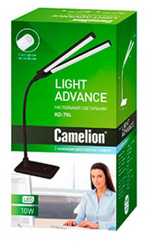 Светильник Camelion KD-794 C02 (12493) настольный на основание черный 10Вт от магазина РЭССИ