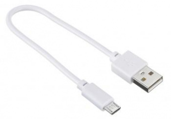Кабель Digma MICROUSB-0.15M-WH USB (m)-micro USB (m) 0.15м белый от магазина РЭССИ