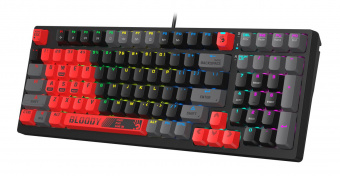 Клавиатура A4Tech Bloody S98 механическая красный/черный USB for gamer LED (SPORTS RED) от магазина РЭССИ