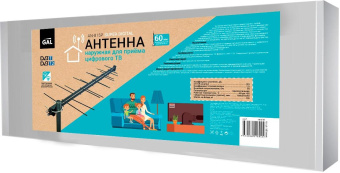 Антенна телевизионная Gal AN-815кор 8.5дБ пассивная черный от магазина РЭССИ