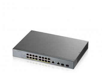 Коммутатор Zyxel NebulaFlex Pro GS1350-18HP GS1350-18HP-EU0101F 16G 16PoE+ 250W управляемый от магазина РЭССИ