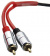 Картинка Кабель Ural RCA -PT05M красный/черный 0.5м межблочный 2RCA-2RCA бескислородная медь управляющий кабель от магазина РЭССИ Кабель Ural RCA -PT05M красный/черный 0.5м межблочный 2RCA-2RCA бескислородная медь управляющий кабель от магазина РЭССИ