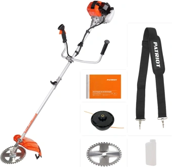 Триммер бензиновый Patriot PT 540 2200Вт 3л.с. разбор.штан. реж.эл.:леска/нож упак.:1шт. от магазина РЭССИ