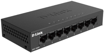 Коммутатор D-Link DGS-1008D/K2A 8G неуправляемый от магазина РЭССИ