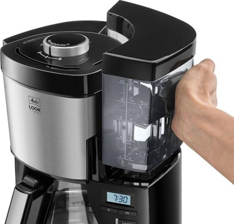 Кофеварка капельная Melitta Look V Therm Timer Black Filter 1000Вт черный/нержавеющая сталь от магазина РЭССИ