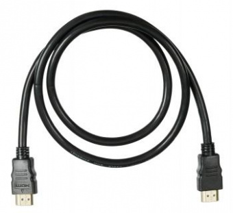 Кабель аудио-видео Buro HDMI 2.0 HDMI (m)/HDMI (m) 1м. Позолоченные контакты черный (BHP HDMI 2.0-1) от магазина РЭССИ