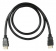 Кабель аудио-видео Buro HDMI 2.0 HDMI (m)/HDMI (m) 1м. Позолоченные контакты черный (BHP HDMI 2.0-1) от магазина РЭССИ