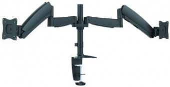 Кронштейн для мониторов Ultramounts UM703 черный 13"-27" макс.9кг настольный поворот и наклон верт.перемещ. от магазина РЭССИ