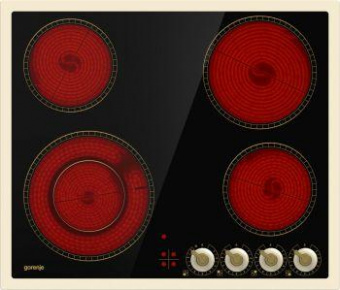 Варочная поверхность Gorenje EC642CLI бежевый от магазина РЭССИ