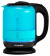 Чайник электрический Hyundai HYK-G2806 1.8л. 2200Вт голубой/черный (корпус: стекло) от магазина РЭССИ