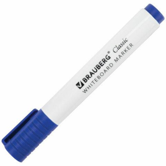 Стираемые маркеры для белой доски BRAUBERG CLASSIC набор 4 цвета 3 мм с клипом 152117 от магазина РЭССИ