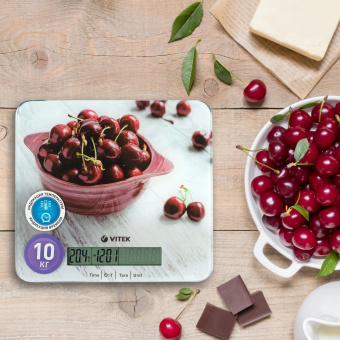 Весы кухонные электронные Vitek VT-8002 макс.вес:10кг рисунок от магазина РЭССИ