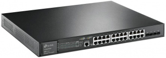 Коммутатор TP-Link TL-SG3428XMP 24G 4SFP+ 24PoE+ 384W управляемый от магазина РЭССИ