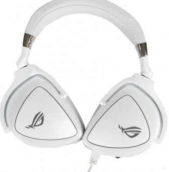 Наушники с микрофоном Asus ROG Delta белый/серый 1м мониторные оголовье (90YH02HW-B2UA00) от магазина РЭССИ