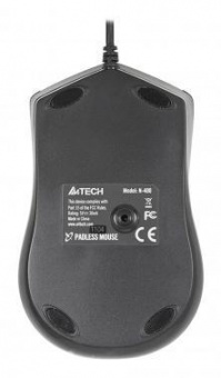 Мышь A4Tech V-Track Padless N-400 серый оптическая (1000dpi) USB (3but) от магазина РЭССИ