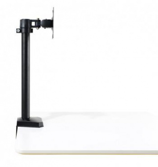 Кронштейн для мониторов ЖК Buro M3 черный 15"-27" макс.9кг крепление к столешнице поворот и наклон от магазина РЭССИ