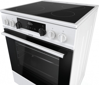 Плита Электрическая Gorenje EC6341WD белый/черный стеклокерамика (без крышки) от магазина РЭССИ