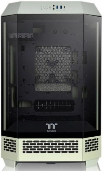 Корпус Thermaltake The Tower 300 Matcha Green зеленый без БП miniITX 7x120mm 5x140mm 2xUSB3.0 audio bott PSU от магазина РЭССИ
