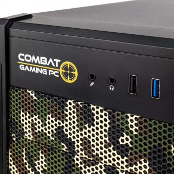 Корпус Hiper Combat черный без БП ATX 3x120mm 1xUSB2.0 1xUSB3.0 audio bott PSU от магазина РЭССИ