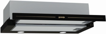 Вытяжка встраиваемая Gorenje BHP62CLB антрацит управление: кнопочное (1 мотор) от магазина РЭССИ