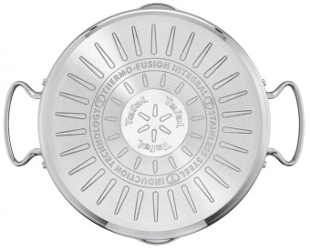 Кастрюля Tefal Duetto+ G7194655 4.7л. d=24см (с крышкой) стальной (2100113152) от магазина РЭССИ