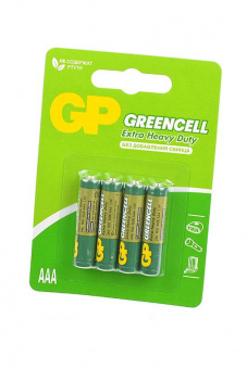 Элемент питания GP Greencell GP24G-2CR4 R03 BL4 от магазина РЭССИ