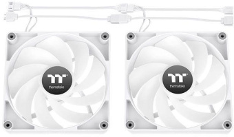 Вентилятор Thermaltake CT120 Sync реверсивный ARGB белый 4-pin 31.2dB Ret (CL-F175-PL12SW-A) от магазина РЭССИ