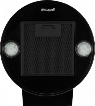 Вытяжка каминная Weissgauff Tubus 90 Black Edition черный управление: кнопочное (1 мотор) от магазина РЭССИ