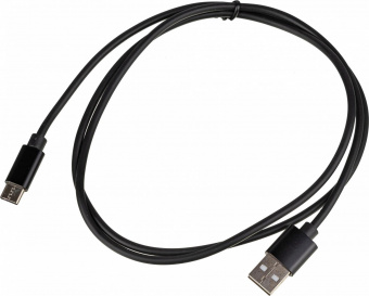 Кабель USB (m)-USB Type-C (m) 1м черный от магазина РЭССИ