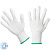 Перчатки нейлоновые Gward Touch белого цвета без покрытия р. М 12 пар NP1001 NP1001white/M12 от магазина РЭССИ