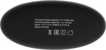 Гарнитура внутриканальные Harper HB-509 черный беспроводные bluetooth в ушной раковине (H00002181) от магазина РЭССИ