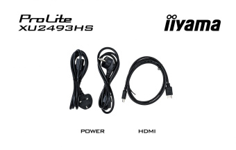 Монитор Iiyama 23.8" ProLite XU2493HS-B4 черный IPS LED 4ms 16:9 HDMI M/M матовая 1000:1 250cd 178гр/178гр 1920x1080 VGA DP FHD 3.5кг от магазина РЭССИ