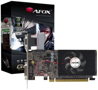 Видеокарта Afox PCI-E 3.0 AF610-1024D3L7-V6 NVIDIA GeForce GT 610 1Gb 64bit GDDR3 810/1333 DVIx1 HDMIx1 CRTx1 HDCP Ret от магазина РЭССИ