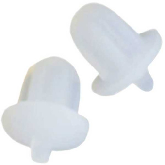 Rubber plug 6.35mm Jack 01 white от магазина РЭССИ