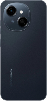Смартфон Tecno Spark Go 1 64Gb 4Gb черный моноблок 3G 4G 2Sim 6.67" 720x1600 Android 14 13Mpix 802.11 a/b/g/n/ac GPS GSM900/1800 TouchSc Protect microSD max1024Gb от магазина РЭССИ