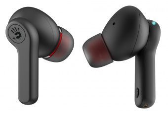 Гарнитура вкладыши A4Tech Bloody M30 черный беспроводные bluetooth в ушной раковине (M30 (BLACK)) от магазина РЭССИ