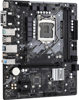 Материнская плата Asrock B560M-HDV R2.0 Soc-1200 Intel B560 2xDDR4 mATX AC`97 8ch(7.1) GbLAN+VGA+DVI+HDMI от магазина РЭССИ