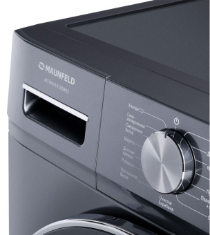 Стиральная машина Maunfeld MFWM1410SB02 класс: A+++ загр.фронтальная макс.:10кг темно-серебристый инвертер от магазина РЭССИ
