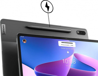 Планшет Lenovo Tab P12 Pro TB-Q706F Snapdragon 870 (2.2) 8C RAM8Gb ROM256Gb 12.6" AMOLED 2560x1600 Android 11 темно-серый 13Mpix 8Mpix BT WiFi Touch microSD 1Tb 10200mAh от магазина РЭССИ