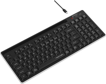 Клавиатура A4Tech Fstyler FBX70C черный USB беспроводная BT/Radio slim Multimedia (FBX70C) от магазина РЭССИ