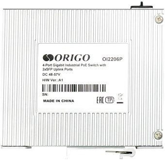 Коммутатор Origo OI2206P/60W OI2206P/60W/A1A 4x1Гбит/с 2SFP 4PoE+ 60W неуправляемый от магазина РЭССИ