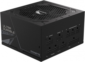 Блок питания Gigabyte ATX 1000W GP-UD1000GM PG5 Gen.5 80+ gold (24+4+4pin) APFC 120mm fan 8xSATA Cab Manag RTL от магазина РЭССИ