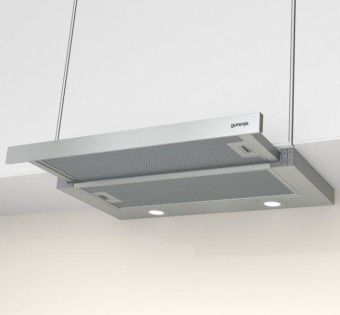 Вытяжка встраиваемая Gorenje TH62E4X нержавеющая сталь управление: кнопочное (1 мотор) от магазина РЭССИ