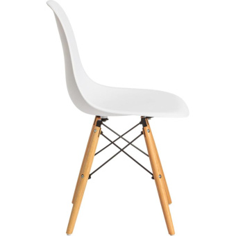 Стул Tetchair Cindy eames mod. 1801 / 1 шт. в упаковке дерево бук/металл/сиденье пластик 45x51x82 см white белый 20229 от магазина РЭССИ