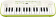 Синтезатор Casio SA-50 32клав. зеленый/белый от магазина РЭССИ