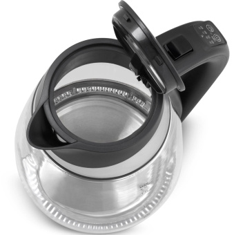 Чайник электрический Vitek VT-1177 1.7л. 2200Вт серебристый корпус: стекло/металл/пластик от магазина РЭССИ