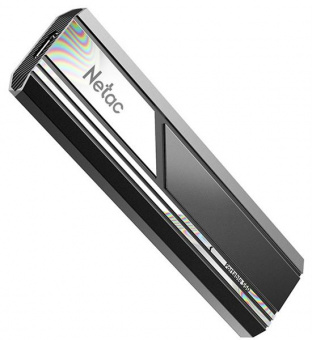 Накопитель SSD Netac USB-C 2Tb NT01ZX10-002T-32BK ZX10 2.5" черный от магазина РЭССИ