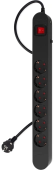 Сетевой фильтр Ippon NF-EU-1.8-10 1.8м (6 розеток) черный (коробка) от магазина РЭССИ