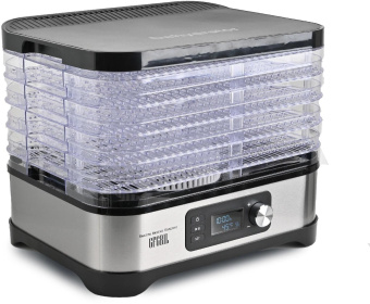 Сушка для фруктов и овощей GFGril GFD-001 6под. 500Вт серебристый от магазина РЭССИ