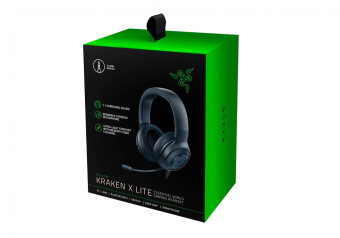 Наушники с микрофоном Razer Kraken X Lite черный 1.3м мониторные оголовье (RZ04-02950100-R381) от магазина РЭССИ